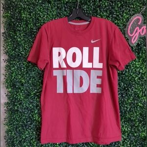 Men’s VTG Nike Roll Tide Alabama Crimson Giant Logo T-Shirt Medium Bama College